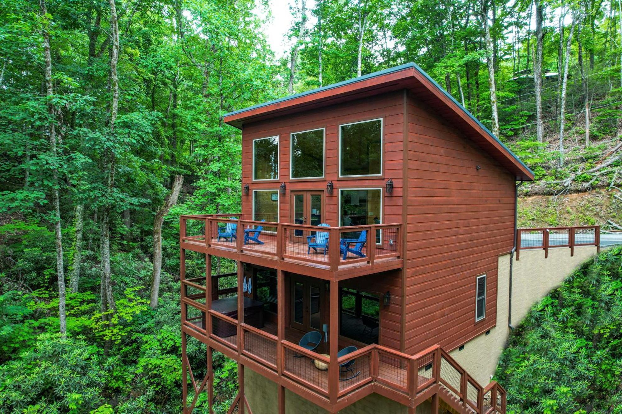 New Cozy Mountain Cabin Hot Tub Near Downtown Gatlinburg Esterno foto